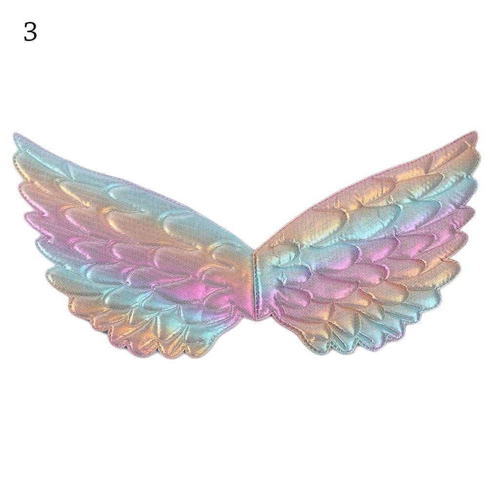 Реквизит для косплея на день рождения, блестящие крылья феи ангела, универсальные, подарок для детей