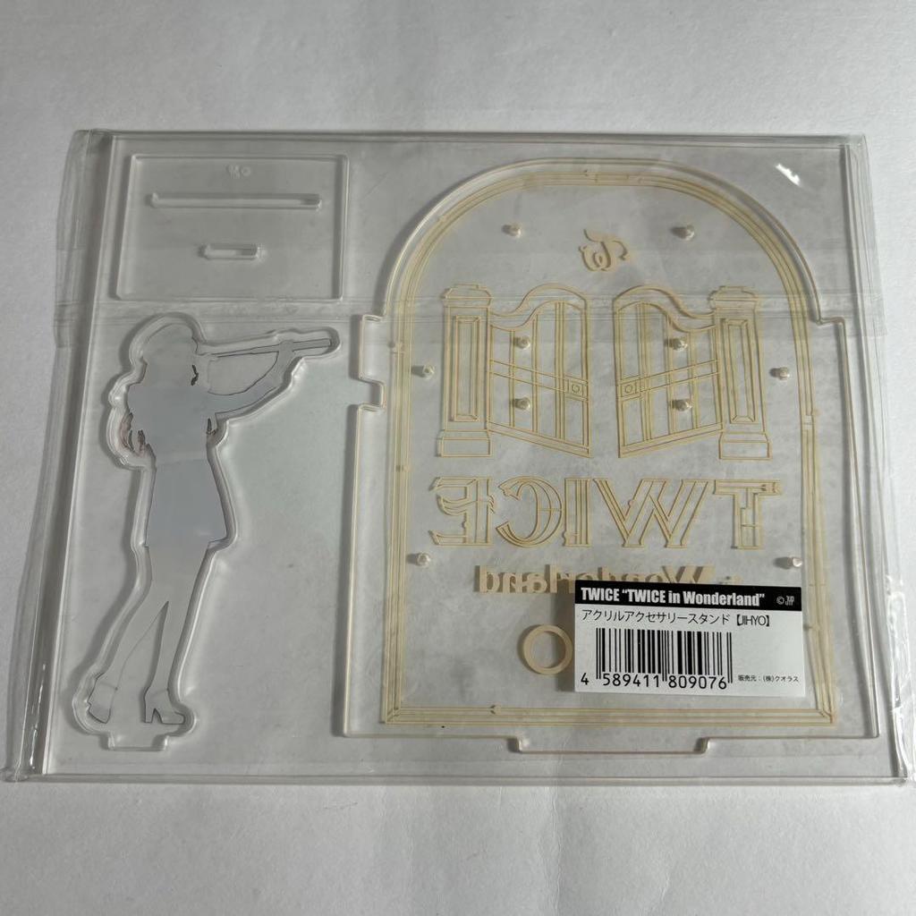 [Б/У] TWICE Джихё Страна чудес Акриловая подставка Кан значок Акриловая подставка