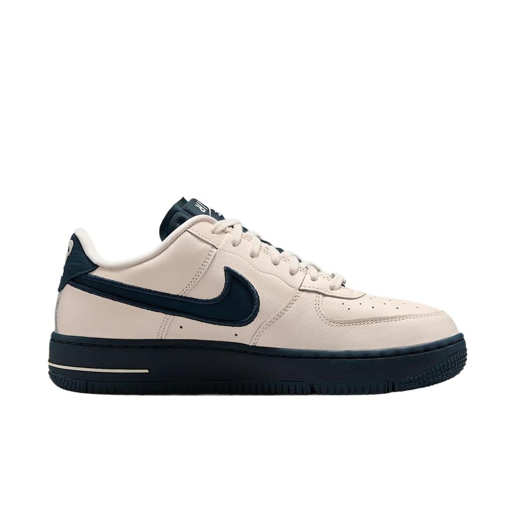 Nike Кроссовки Air Force 1 Dance Low Pale Ivory Navy Женские Кремовый Armory-Navy Серебристый FJ7409-103