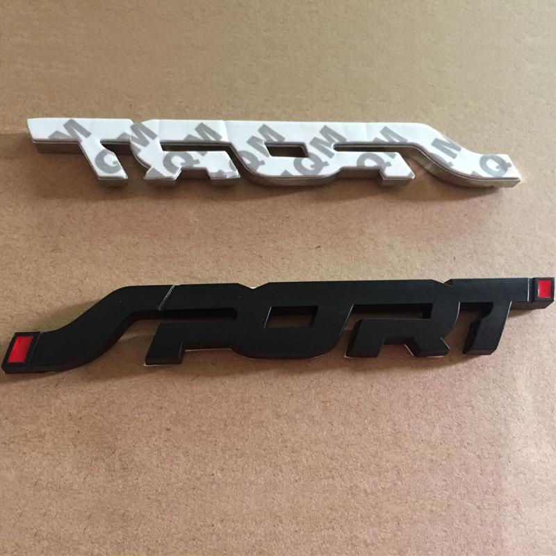 3D спортивный значок на боковое крыло, металлическая эмблема на задний багажник для Ford Mondeo Focus 2 3 MK2 Fiesta Kuga Ecosport