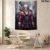 Devil May Cry Pattern Home Decor Tapestry, Wall Hanging, Decorative RV Wall Cloth.MGT0918117