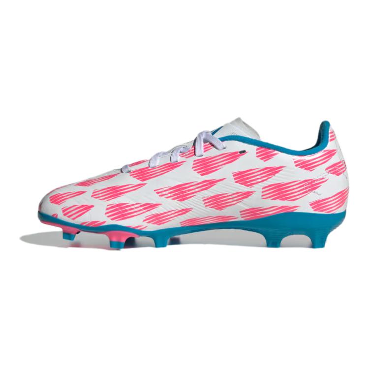 Kids' Sneakers adidas Predator League FG Cloud White Solar Blue Solar Pink (GS)