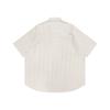 Aape Aapenow moonface-logo striped shirt AAPSRM8517XXO
