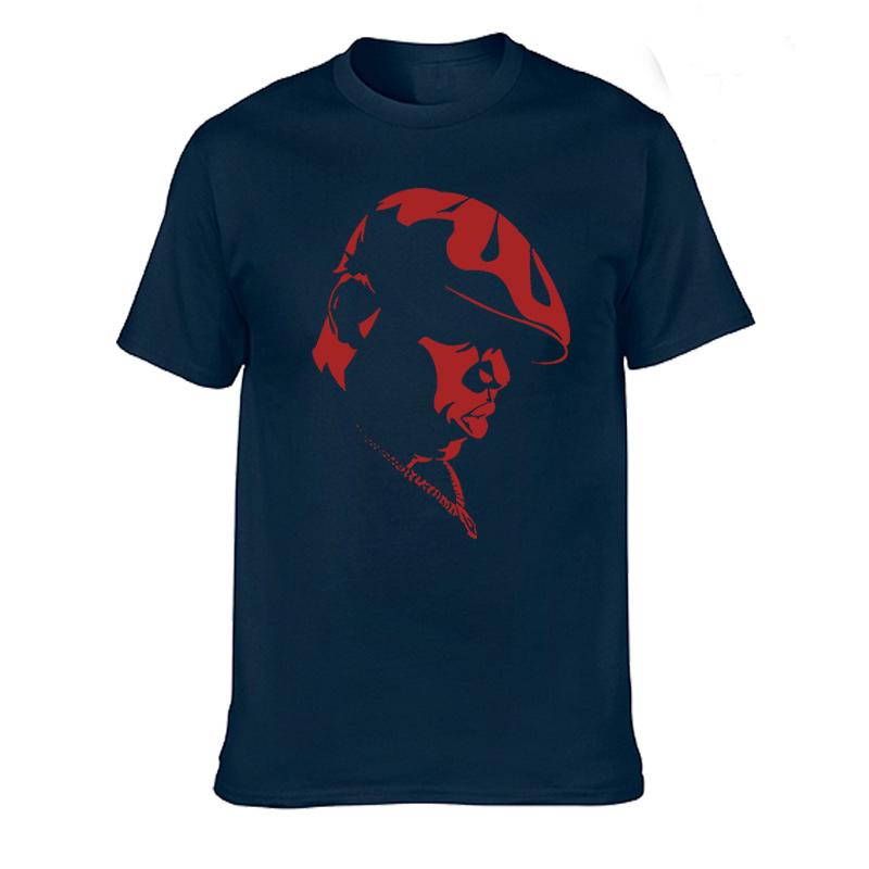 Fun Notorious Big Shirt Mens Short Sleeve Biggie Smalls Tshirt Hiphop Rock Biggie Smalls T Shirt Male Notorious B.I.G. Tee Tops