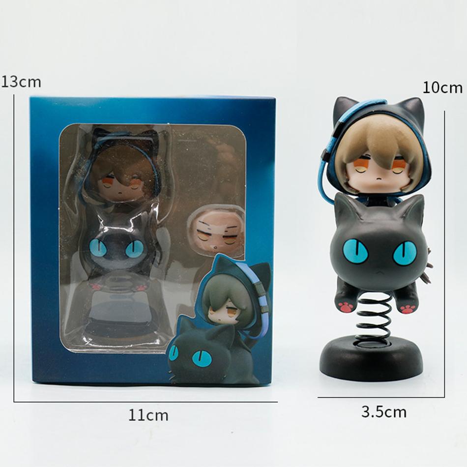 Счастливый Шейк Arknights Фантом 10см Хорошая Коллекционная Аниме Игра Фигурка Модель Украшение Игрушки