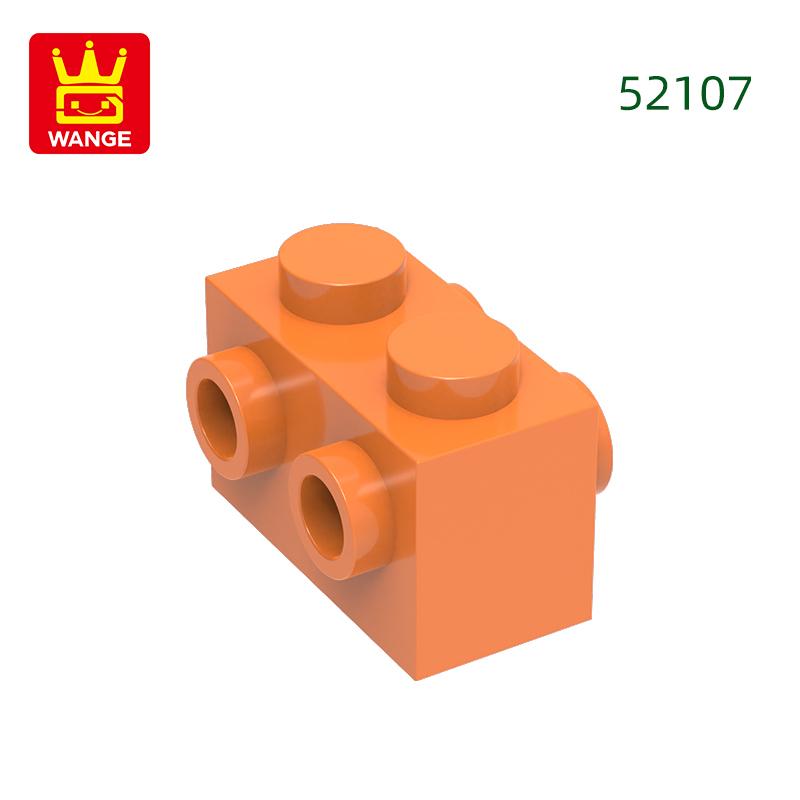 Нетоксичный 108 шт./лот 52107 Отверстие 2 отверстия Блок Moc Цветные Аксессуары Совместимые с Кирпичом DIY Детская Образовательная Игрушка Конструктор