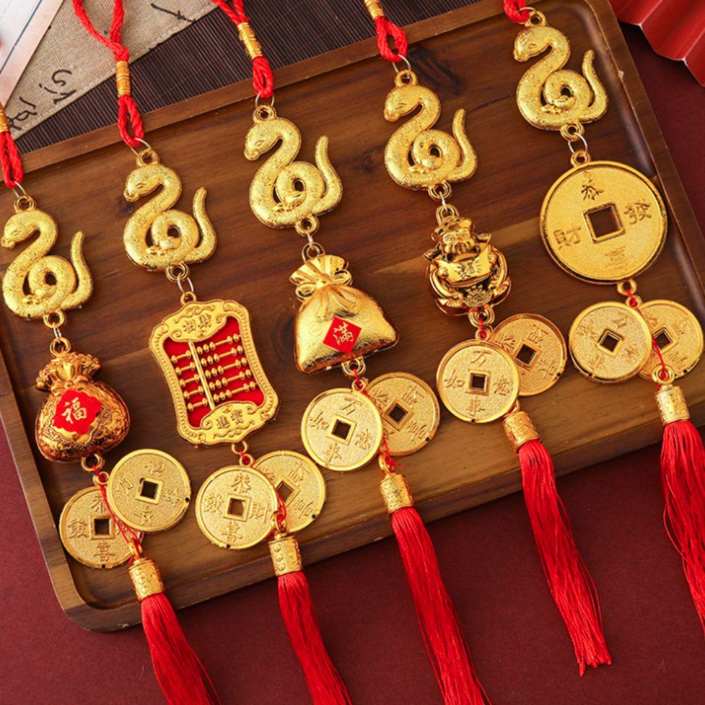 Длинная кисточка Китайский Лунный Новый год Подвеска Змея Праздник Весны Подвесное украшение Коллекции
