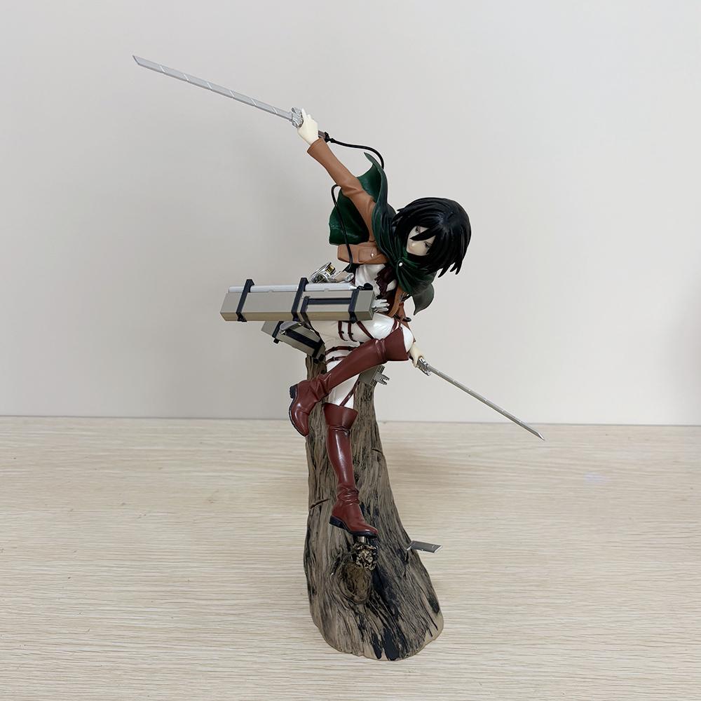 Фигурка Микаса Аккерман из аниме «Атака на Титанов» (Artfx J Levi) в обновленном комплекте из ПВХ, коллекционная кукла, подарок.