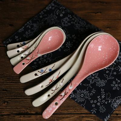Ложка из костяного фарфора, столовая посуда, ковш, обеденный сервиз, керамический половник, столовая посуда из фарфора, совок, бытовая кухонная утварь