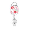Брелок для ключей с зажимом для шнурка и удостоверения личности, выдвижной брелок с именем, держатель для ремня и бейджа, прочный брелок для ключей