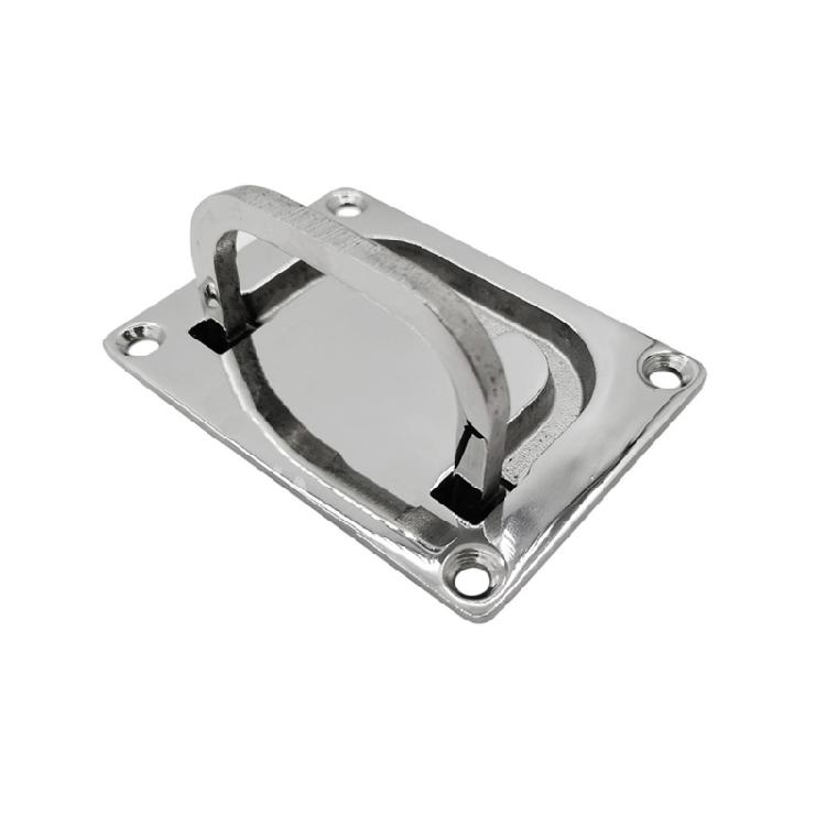 Прочная recessed откидная ручка из нержавеющей стали 316 для лодочных дверей и хранения в мобильных домах