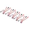 5 шт. 30A щеточный ESC с тормозом, двусторонний, с разъемом JST, микрорегулятор скорости 30A для 130