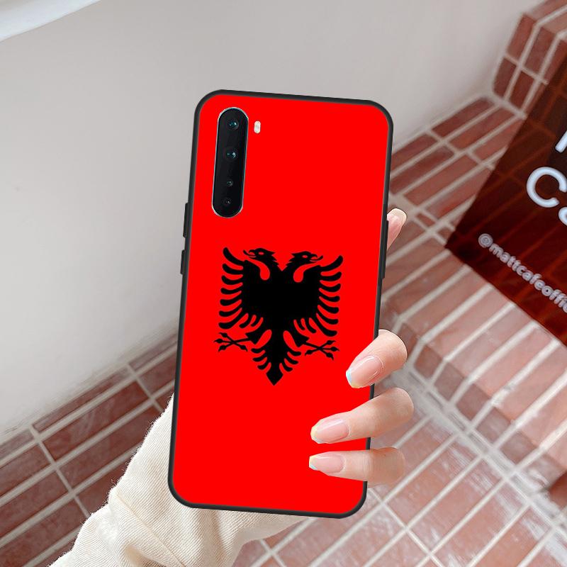 Албания Албанцы Флаг Чехол Для OnePlus Nord 5 CE 2 3 4 Lite N20 N30 OnePlus 15 13 12 11 10R 13R 10T 13T 12R Обложка