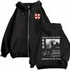 Resident Evil 9 Requiem Zip Up Hoodie Fashion Violence Aesthetic Jacket Sweatshirt Coats Men Women Harajuku Casual Zipper Hooded