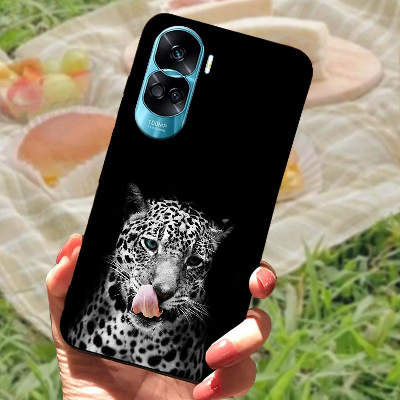 Чехол для Honor 90 Lite Honor90 Pro Силиконовый Расписной Мягкий Черный Чехол для Телефона Huawei Honor 90 Pro Оболочка 90Lite 5G Funda Coque