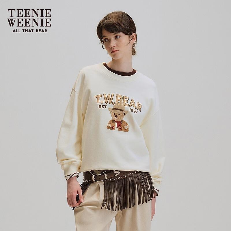Teenie Weenie Женская толстовка с буквой и мишкой