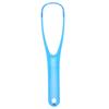 Portable Tongue Scraper Mouth Hygiene Tongue Coating Cleaning Brush Oral Care ToolBlue