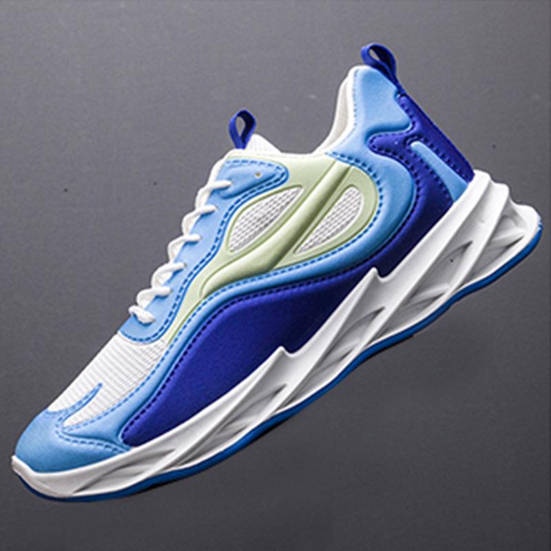 Мужская обувь новая мода корейская версия тренд подростки студенты легкая беговая обувь повседневная универсальная мужская спортивная обувь