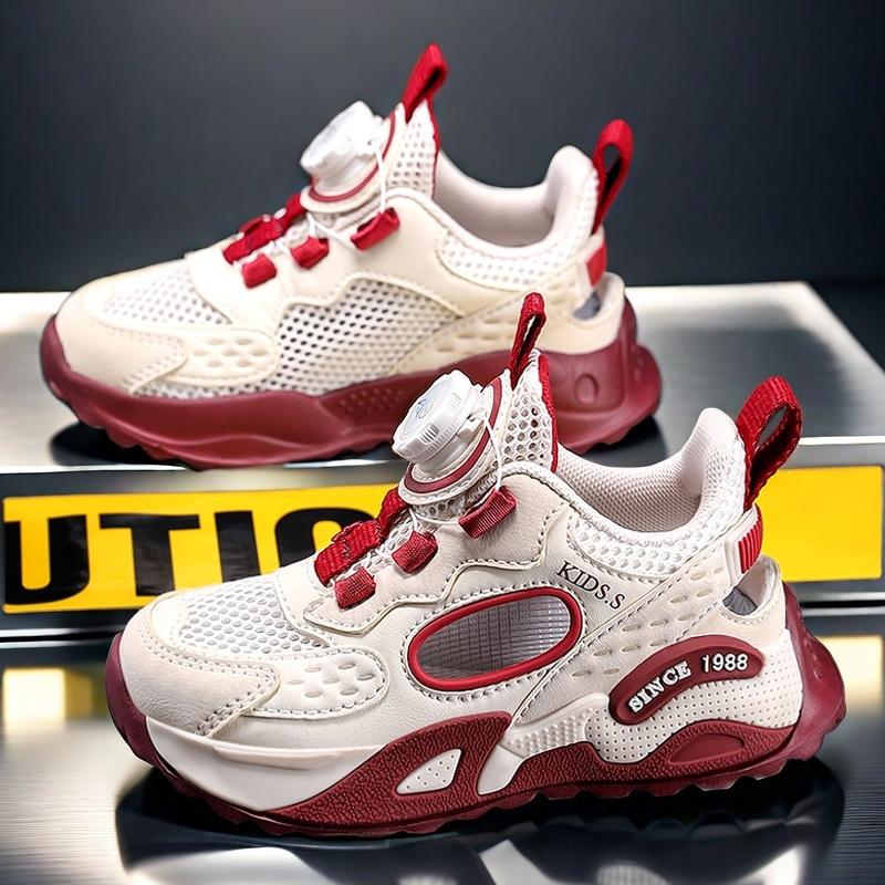 Girls' sandals Summer boys' toe cover sports single mesh shoes Large children's mesh surface anti-slip girls' frame shoes