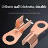 Meibaogu Red Copper Open-Barrel Ring Terminals