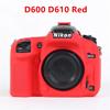 Мягкий силиконовый защитный чехол для корпуса камеры для Nikon D600 D610 D7100 D7200 D7000 D5500 D5600 D7500 D5300 D750 D5200