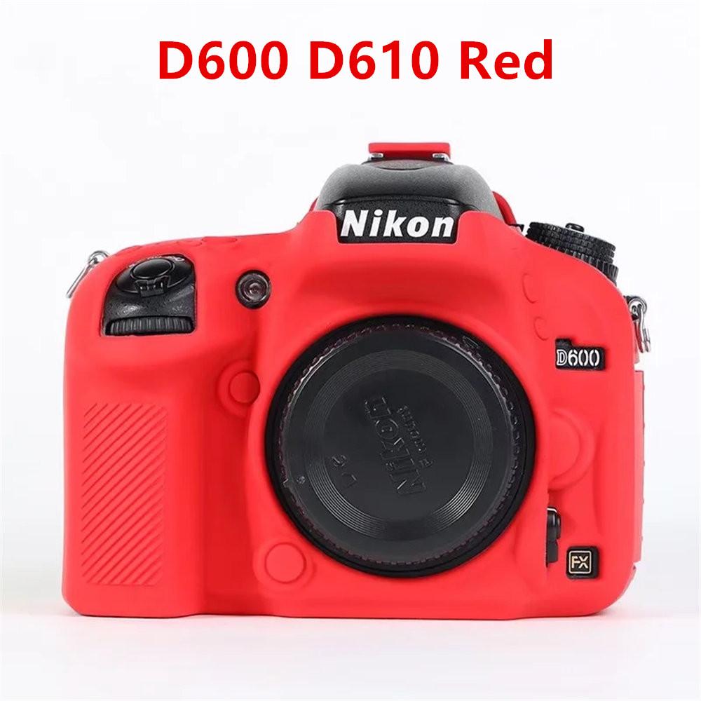 Мягкий силиконовый защитный чехол для корпуса камеры для Nikon D600 D610 D7100 D7200 D7000 D5500 D5600 D7500 D5300 D750 D5200