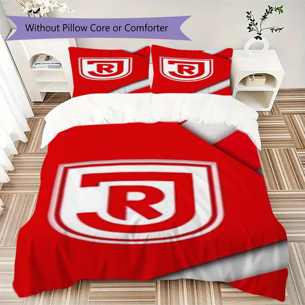 Jahn Regensburg Pattern Bedding uilt Set uilt Cover Pillowcase Home Decoration Birthday Gift (1 * duvet cover + 2 * pillowcase without core)62