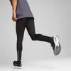 Puma Леггинсы Run Brushed Tights Solid Color Sports Logo Casual Брюки мужские низы черного цвета 526319-01