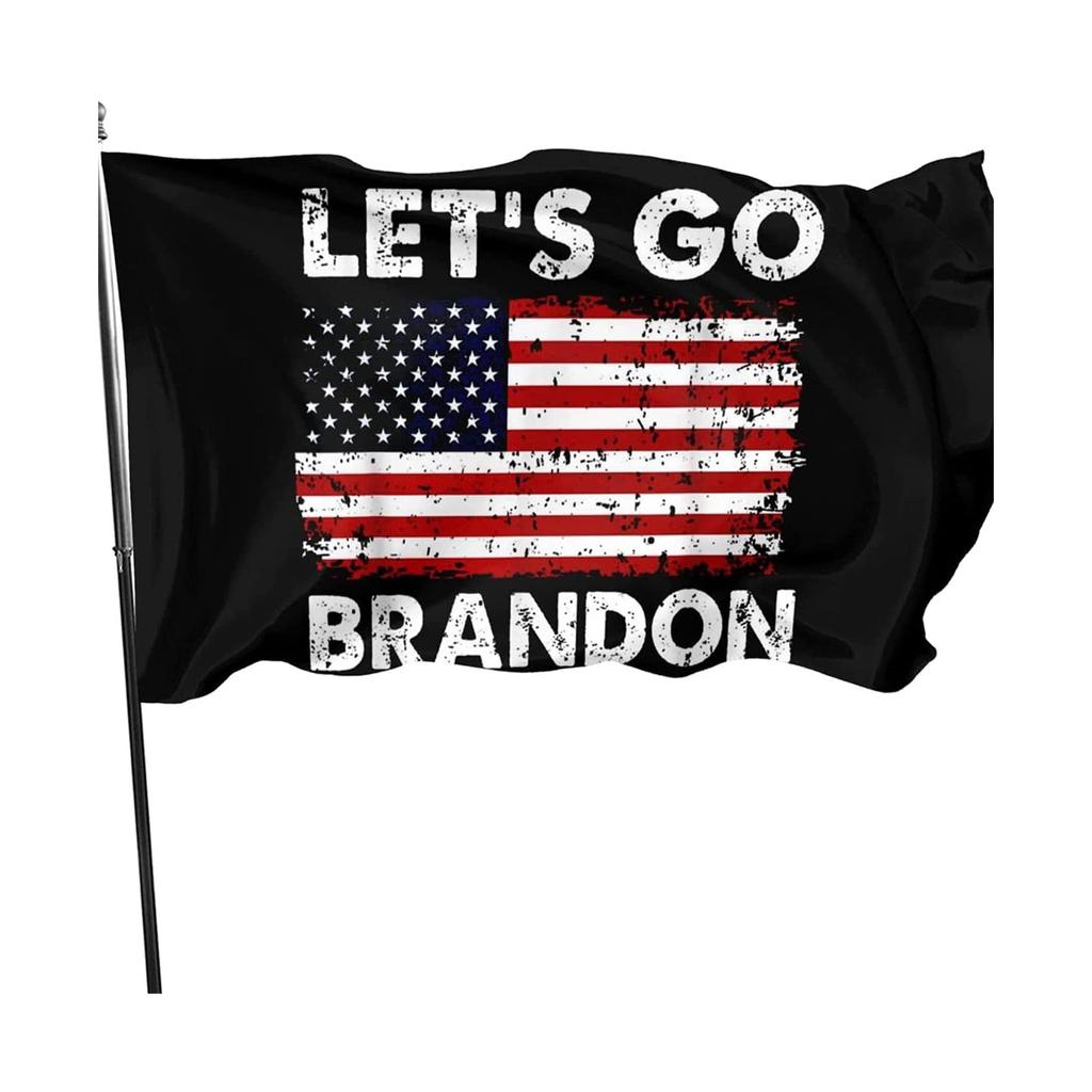 LET'S  BRANDON Flag 90*150cm Outdoor Banner Interior Decoration