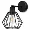 WALL LAMP, SQUARE LAMP, METAL LAMP, WIRE, LED