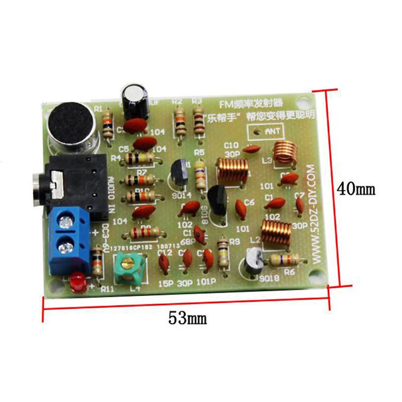 FM-стерео радиомодуль с микрофоном Diy Kit 88-108 МГц, практика пайки