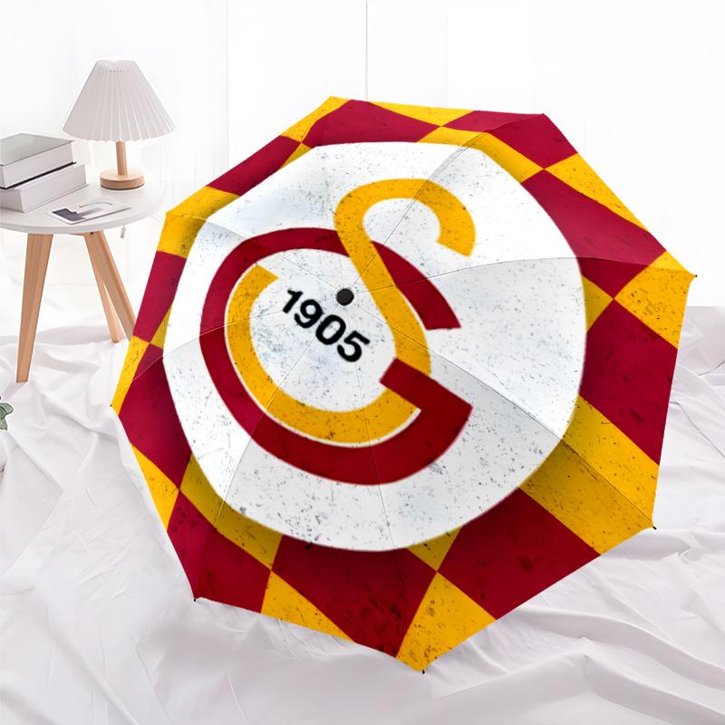 1pc GS Umbrella, Sun Protection, And UV Shielding. It Has Eight Sturdy Ribs for Outdoor Use And Perfect As a Holiday Gift