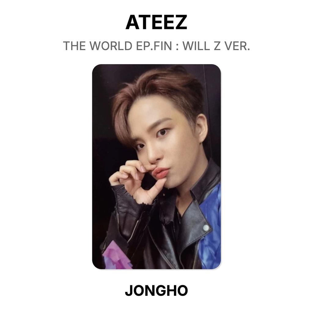 ATEEZ МИР EP.FIN : WILL Z VER. Официальная фотокарта
