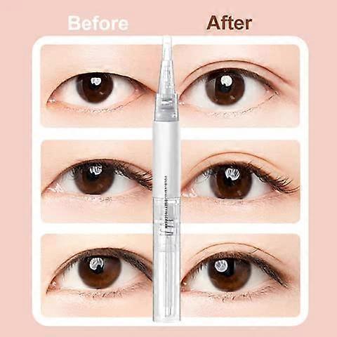 5Pcs Double Eyelid Defining Cream, Bigeyes Lifting Eyelid Defining Cream, Safe and Natural Invisible, Easy to Remove, Self-Adhesive Invisible Double E