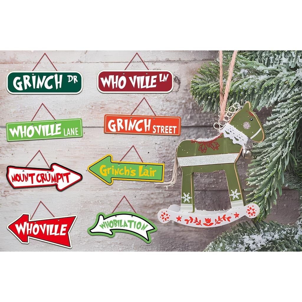 Christmas Tree Decorations - 16Pcs Christmas Tree Hanging Ornament Holiday Xmas Ornaments Christmas Decorations Decor Home Indoors