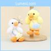Adorable Yellow Duck Plush Keychain Cute 4-inch Claw Machine Stuffed Toy