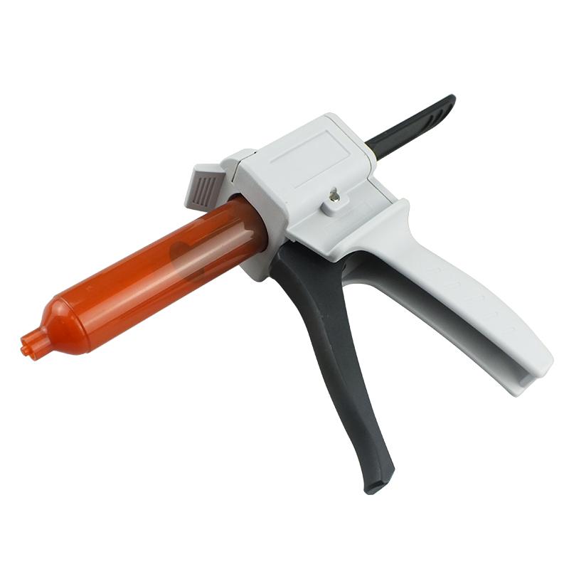 Grey and Black Single-Component Windshield Repair Cordless Caulking Guns Manual Pistolas Hot-Melt Glue Gun 30Cc 55Cc