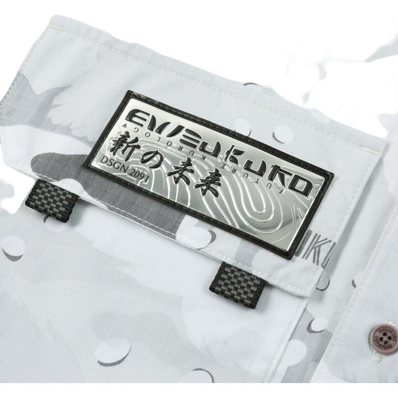Evisu Камуфляжная рубашка с коротким рукавом Мужские рубашки 2ESGNM3SJ210RXCN