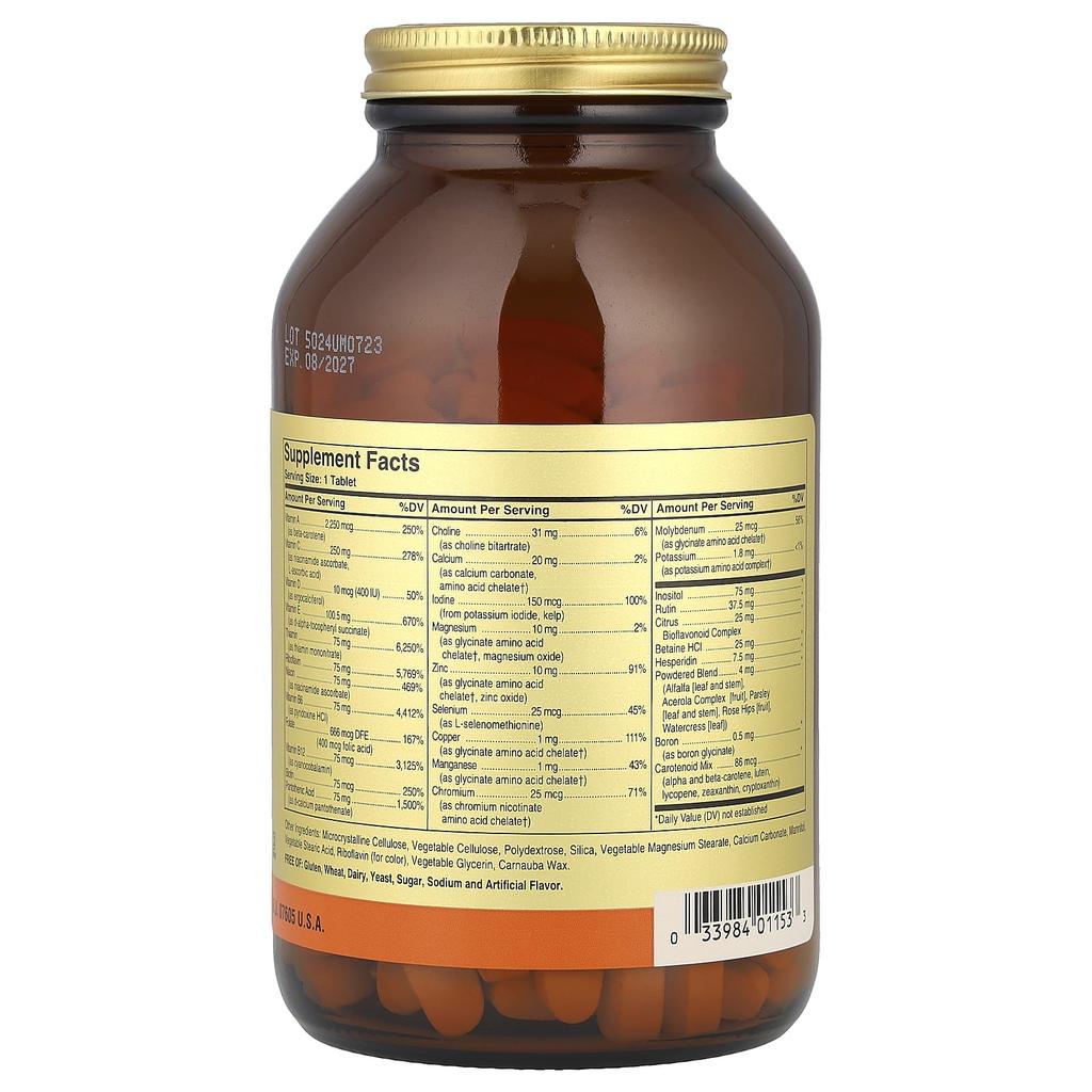 Formula V, Vm-75, Multivitamin with Chelated Minerals, Iron Free, 180 Tablets