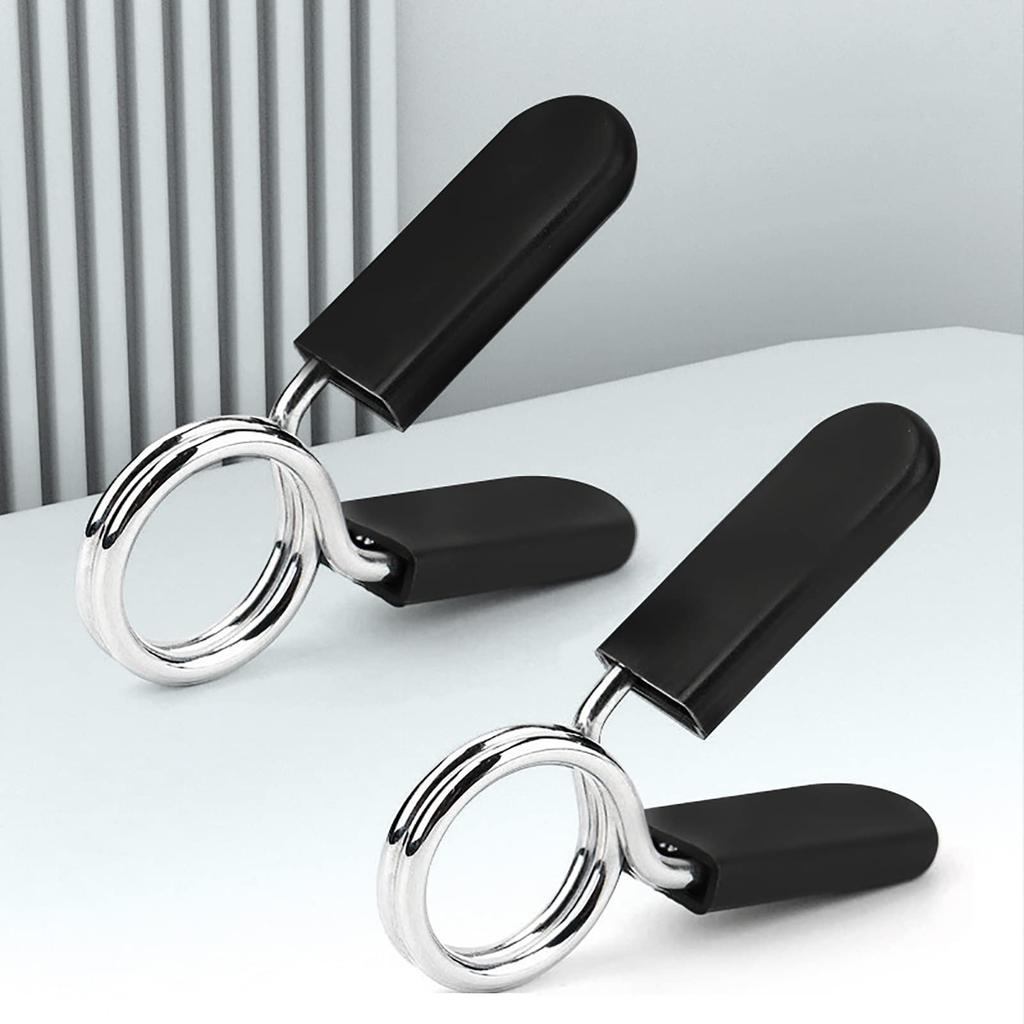 WUDQIJI Set of 4 Barbell Lock Clamp Dumbbell Plate Fixing