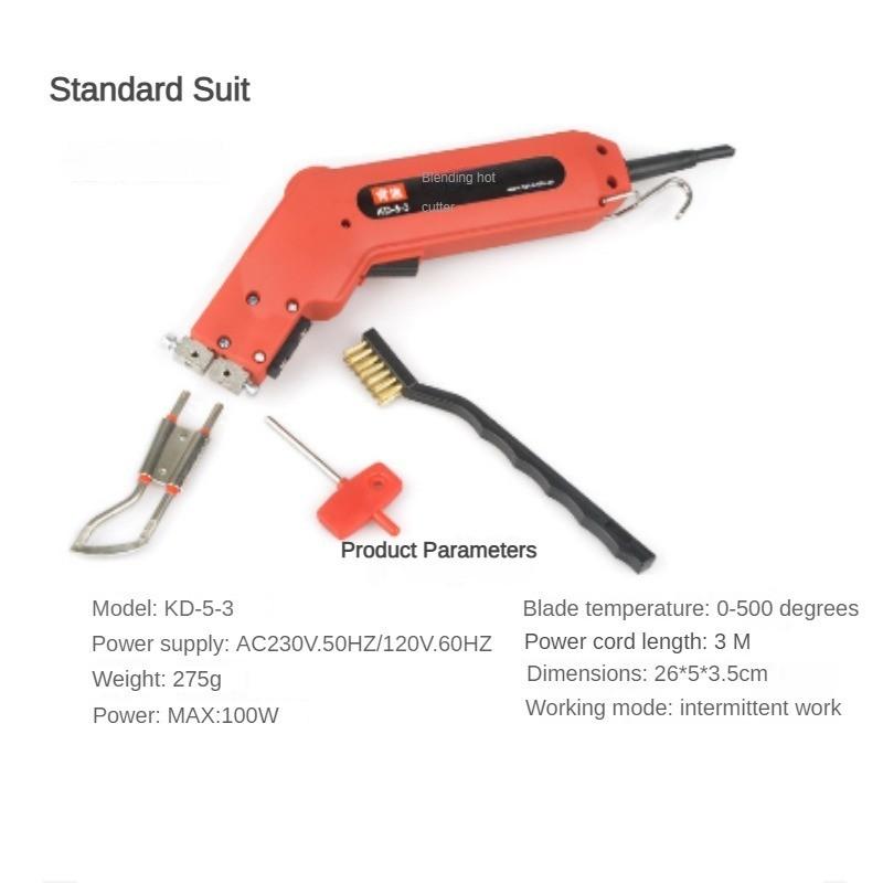 Нож электрический режущий с воздушным охлаждением, нож для горячей резки нейлоновой ленты и веревки, инструмент для ручной резьбы по пенопласту