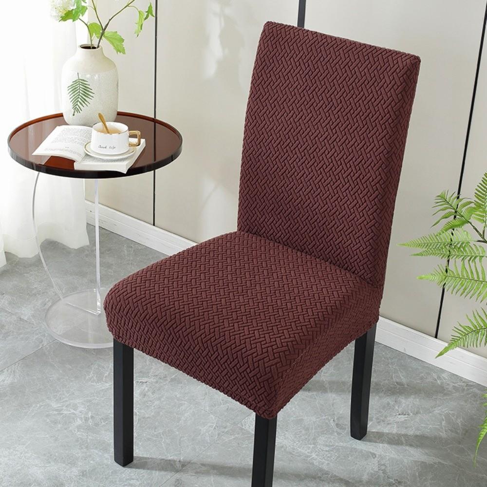 Пылезащитный эластичный чехол-накидка на сиденье стула для стульев без подлокотников, высота 47-60 см
