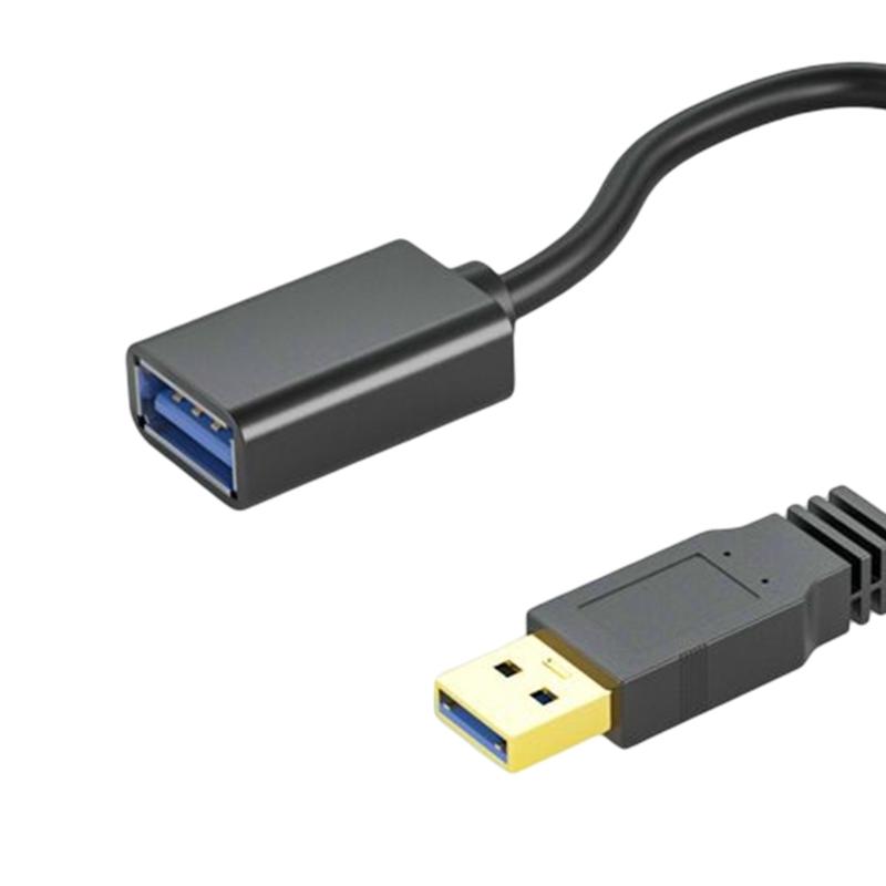 USB-кабель с выключателем питания, Прямой USB3.0 Male to Female, Кабель-удлинитель для передачи данных и питания