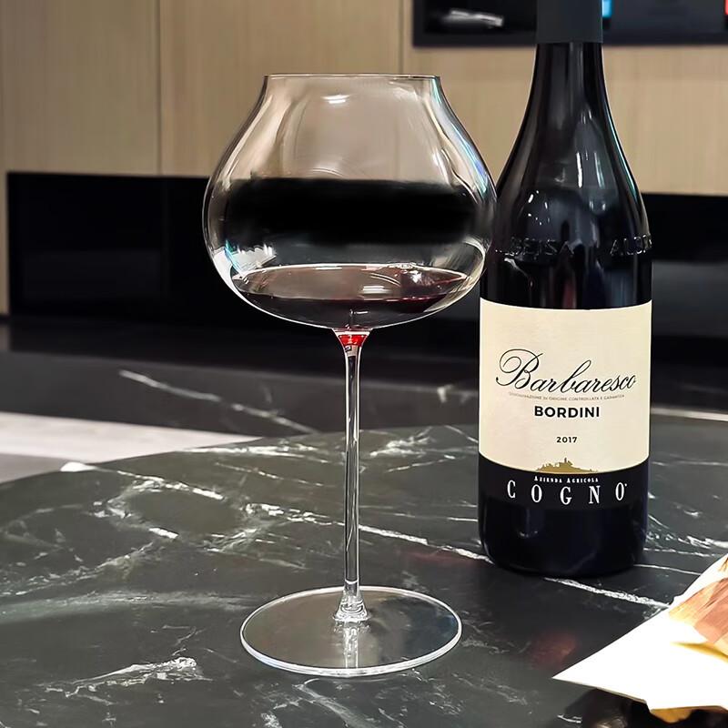 Европейский бокал для вина Бокал для бургундского Хрусталь Ручная работа Чрезвычайно тонкий бокал для вина Кубок