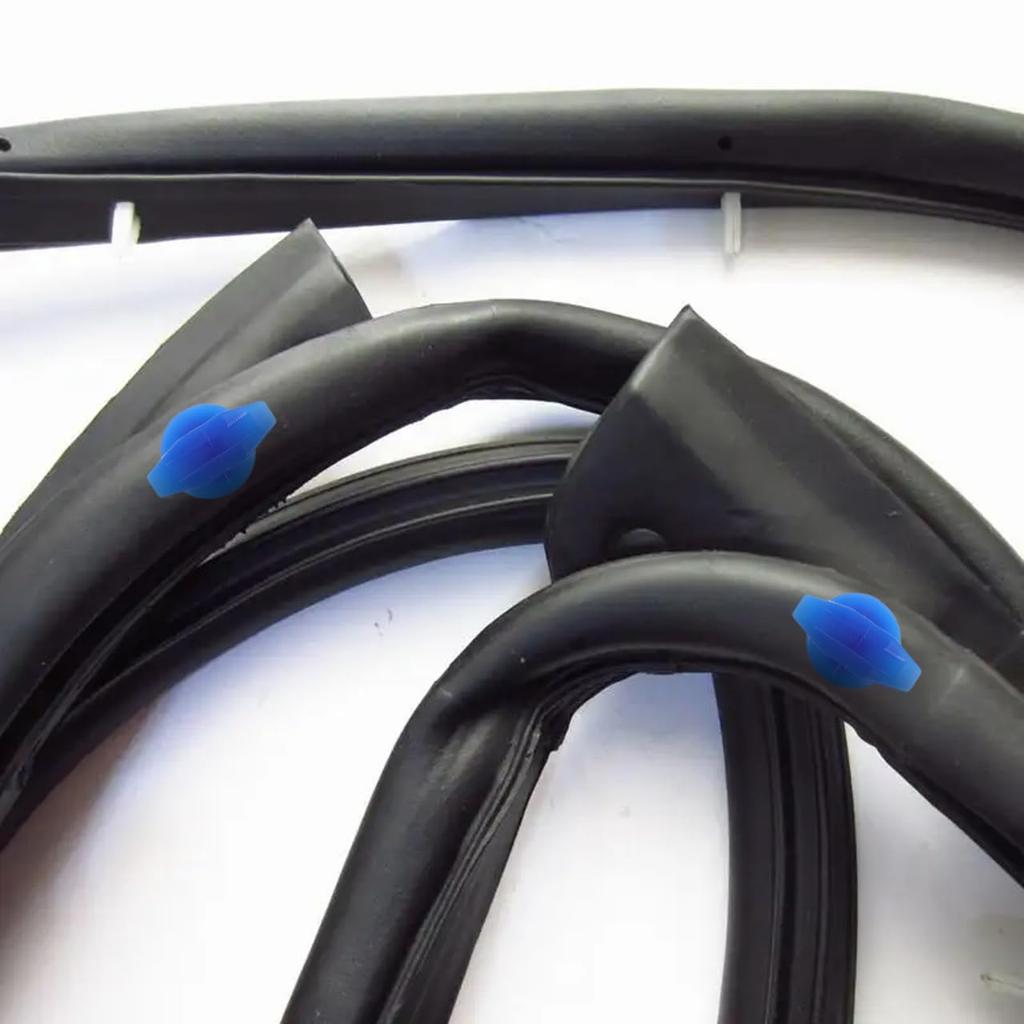 GLEAVI 100pcs Car Weatherstrip Auto Automotive Weatherstrip Accessories Clips, Fasteners,