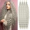 Ocean Deep Wave Kanekalon Crochet Hair 30 inch 120g Long Ombre Synthetic For Women