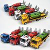 1/60 Alloy Traffic Road Rescue Wrecker Car Model Diecast Engineering Trailer Truck Model Simulation Gift B254