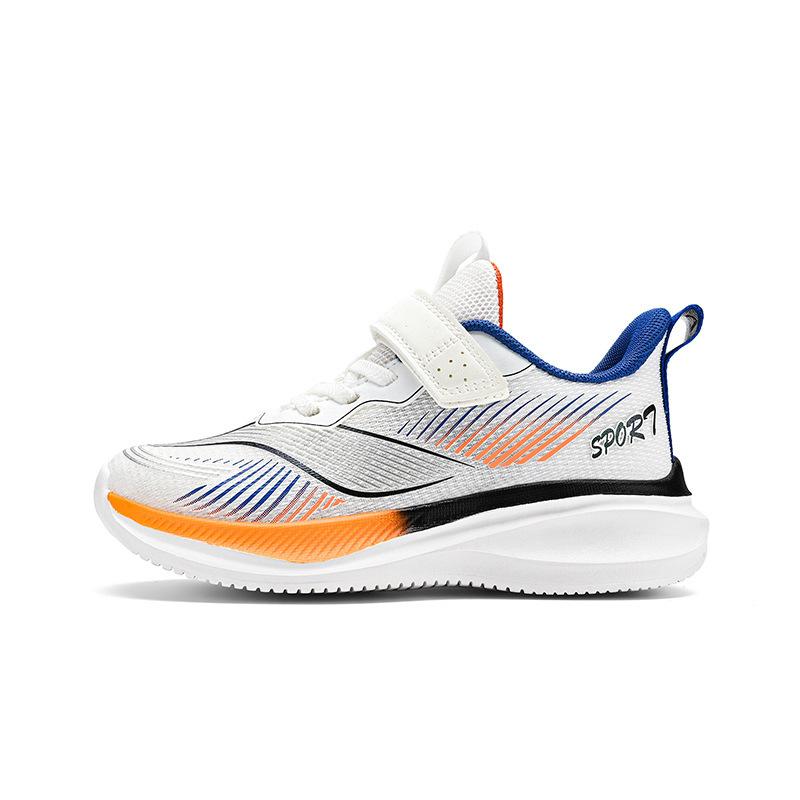 Shoes Spring and Summer New Boys Basketball Shoes Mesh Medium and Large Children's Sports Shoes Students Youth Running Shoes