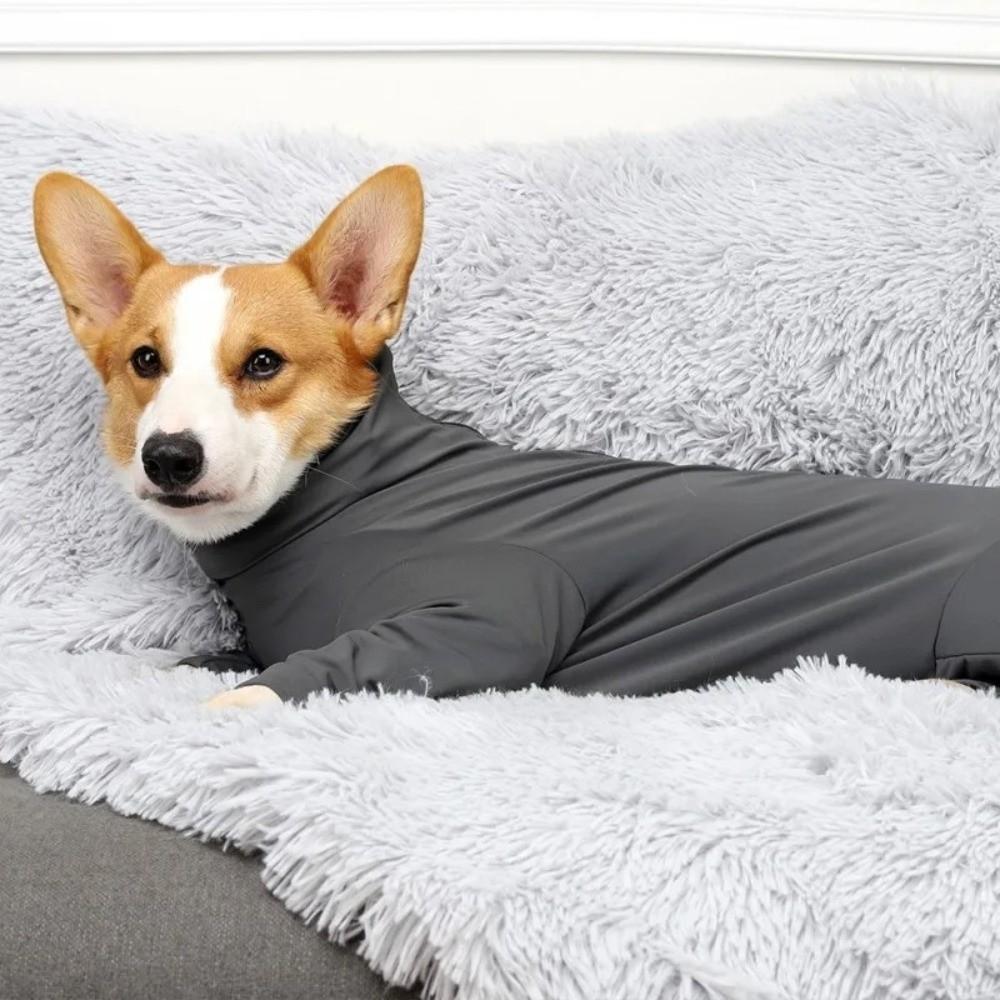 Long-sleeved Pet Dog Jumpsuit Breathable Dog Soothing Clothes Four Legged Clothes Home Wear