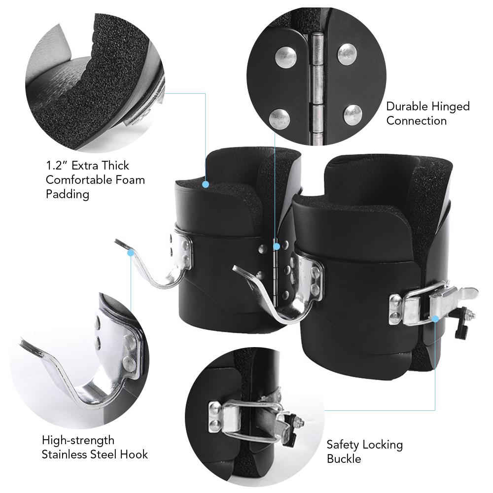 Инверсионные гравитационные ботинки Растяжка мышц спины, шеи, плеч Ботинки для подтягиваний Гимнастика Фитнес Бодибилдинг